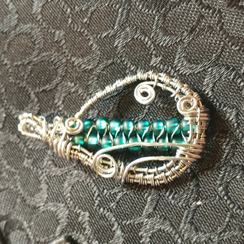 NWT Beautiful Handcrafted Copper Pendant